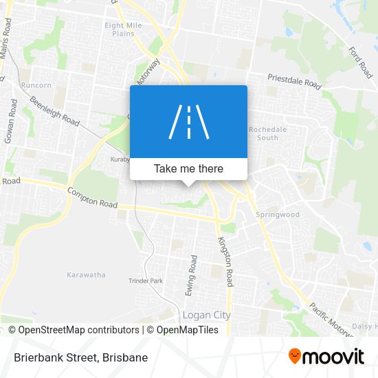 Brierbank Street map