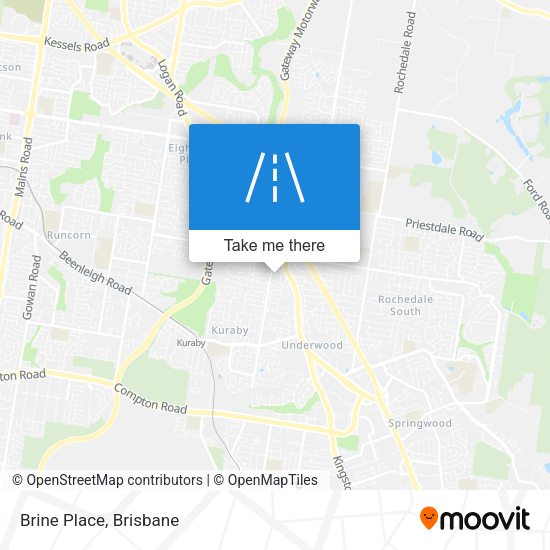 Brine Place map