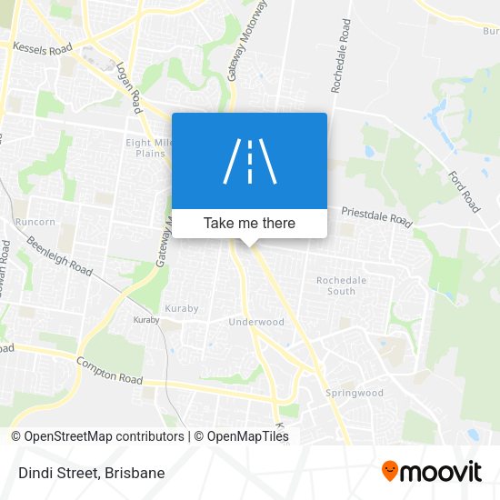 Dindi Street map