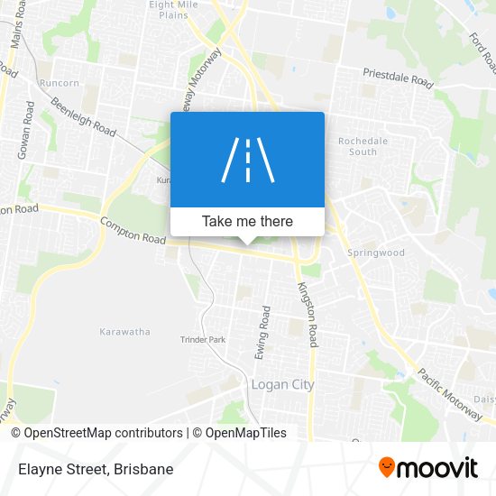Elayne Street map