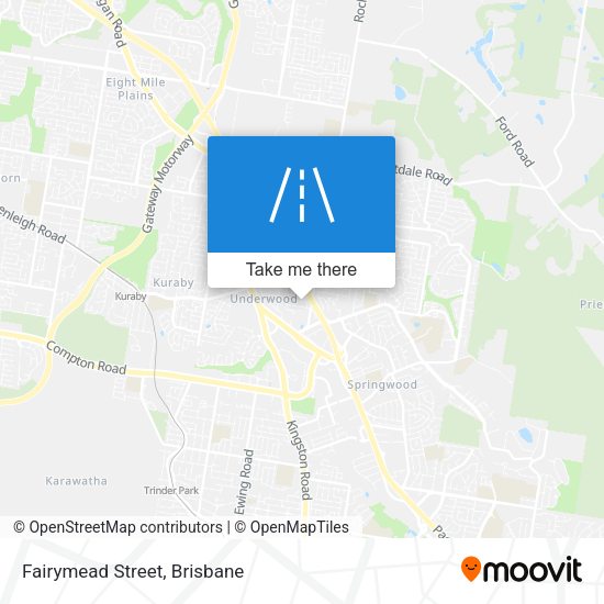 Fairymead Street map