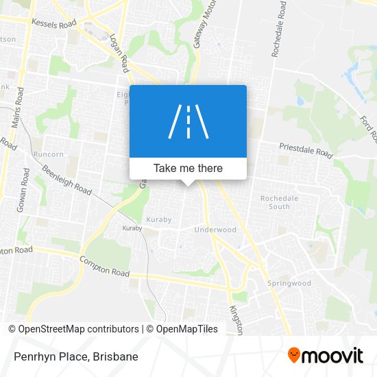 Penrhyn Place map