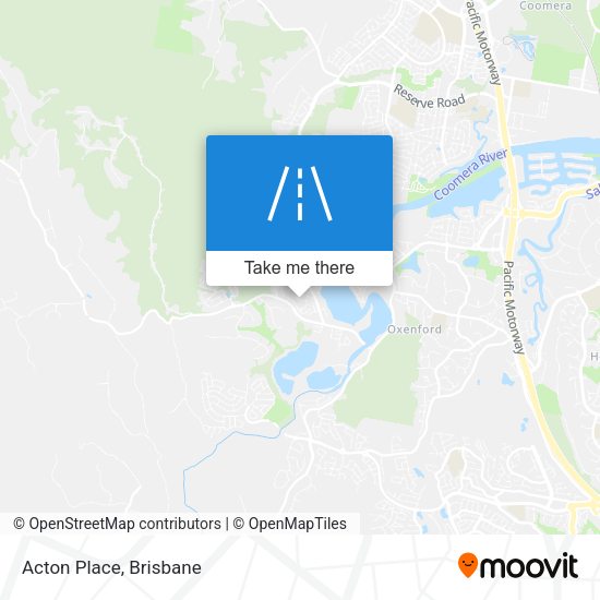 Acton Place map