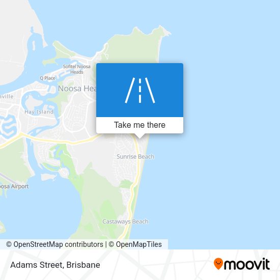 Adams Street map