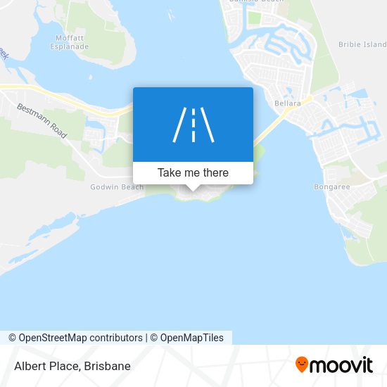Albert Place map