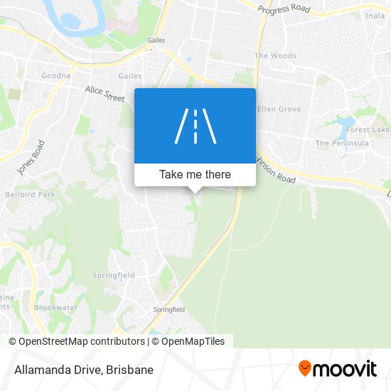 Allamanda Drive map