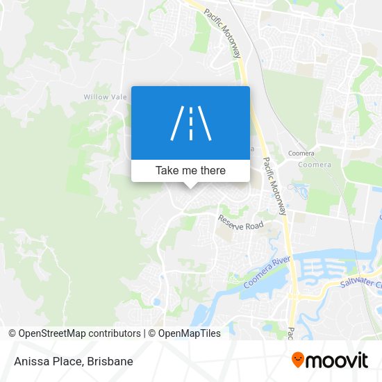 Anissa Place map