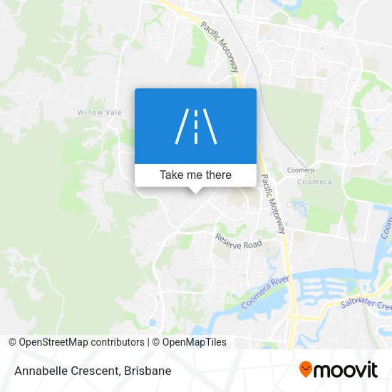 Annabelle Crescent map