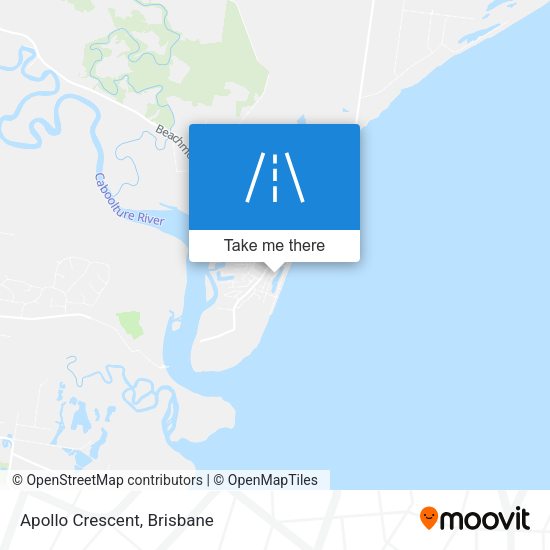 Apollo Crescent map
