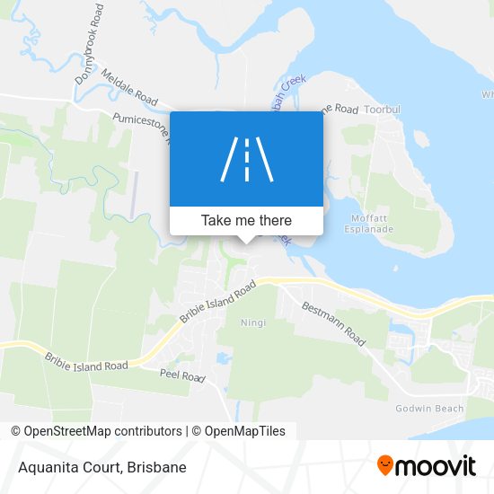 Aquanita Court map