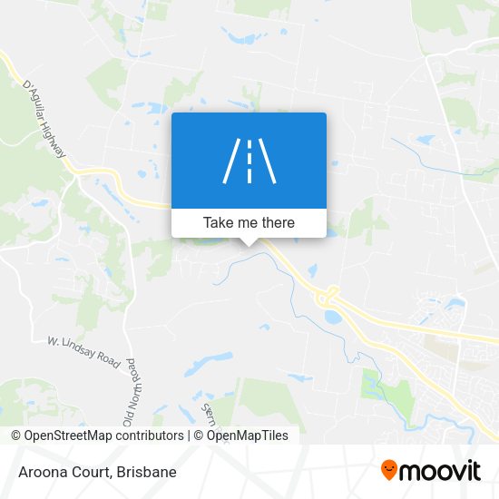 Aroona Court map