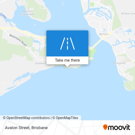 Avalon Street map