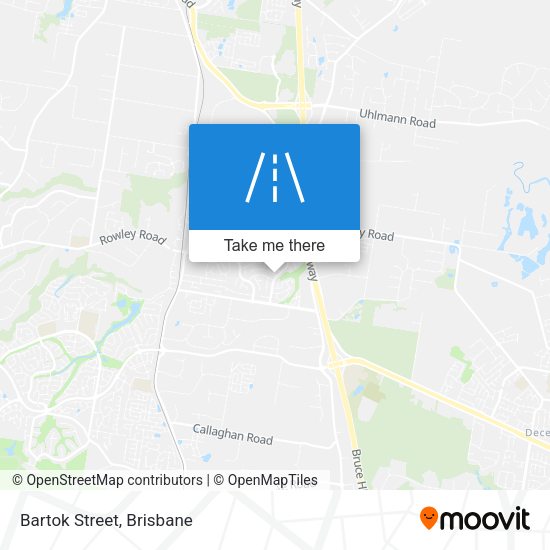 Bartok Street map