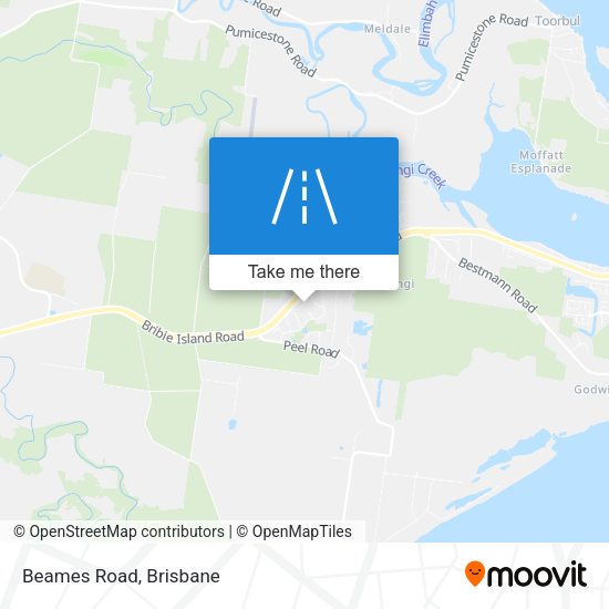 Beames Road map