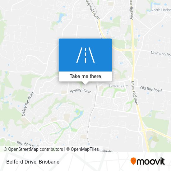 Belford Drive map