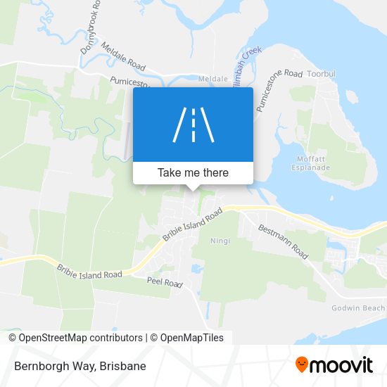 Bernborgh Way map