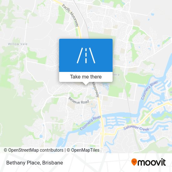 Bethany Place map