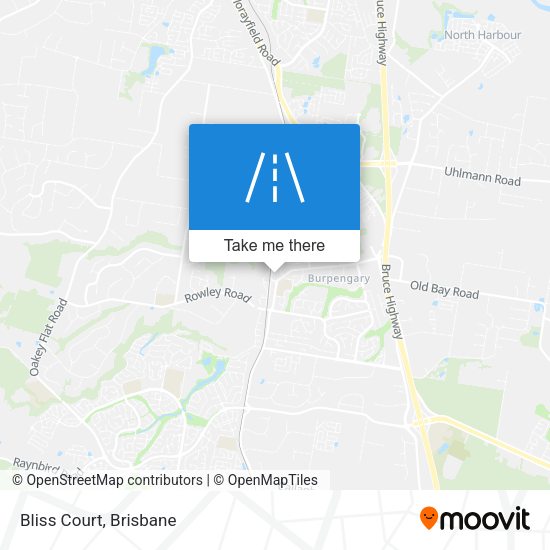 Bliss Court map