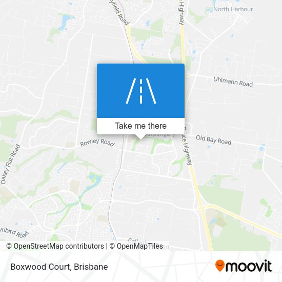 Boxwood Court map