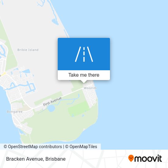 Bracken Avenue map