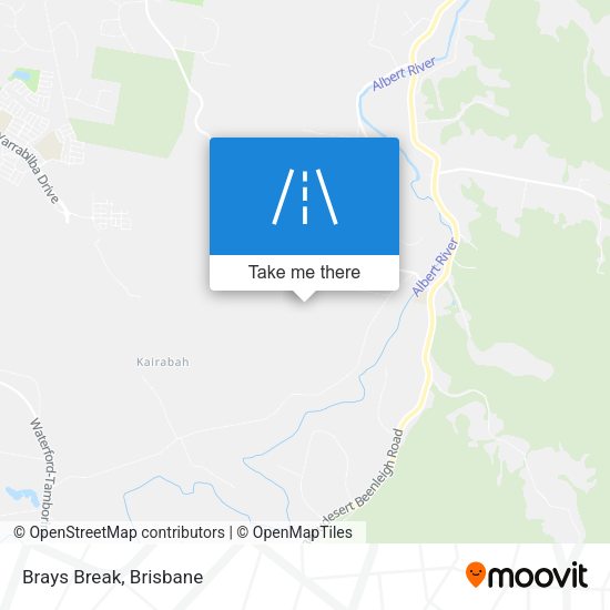 Brays Break map