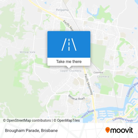 Brougham Parade map