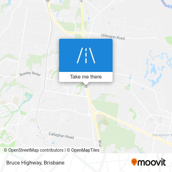 Bruce Highway map