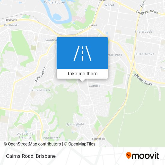 Cairns Road map