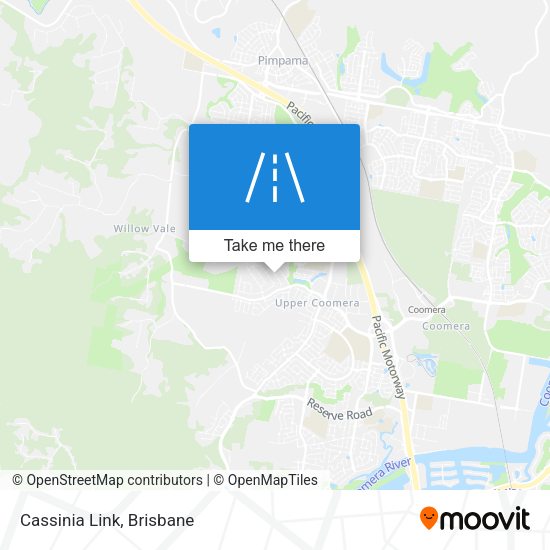 Cassinia Link map