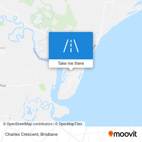 Charles Crescent map