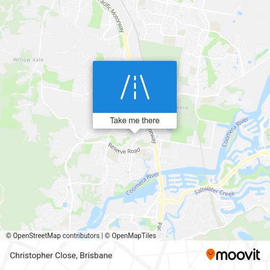 Christopher Close map