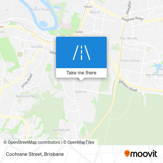 Cochrane Street map