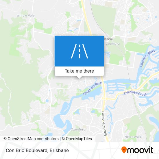 Con Brio Boulevard map