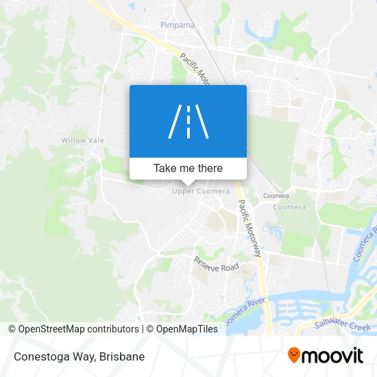 Conestoga Way map