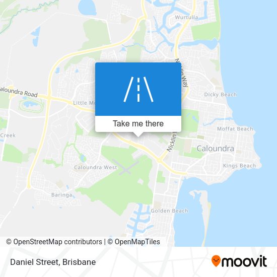 Daniel Street map
