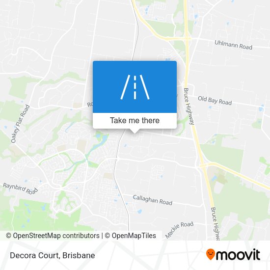Decora Court map