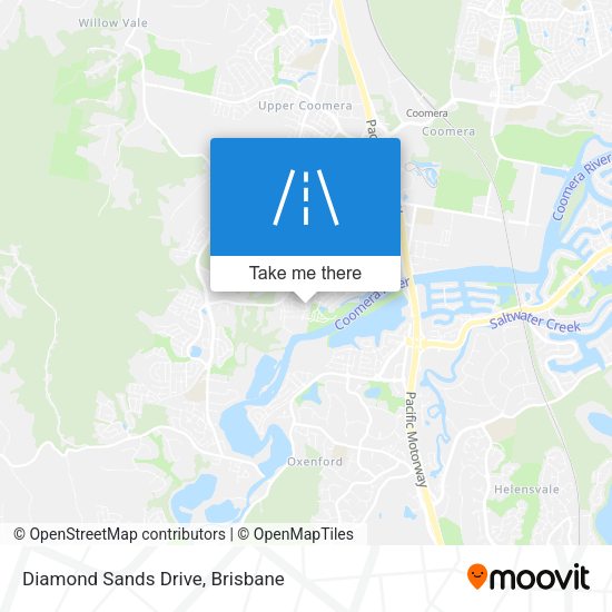 Diamond Sands Drive map