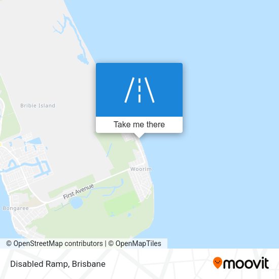 Disabled Ramp map