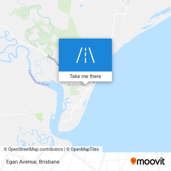 Egan Avenue map
