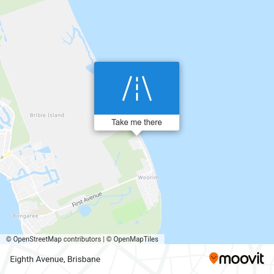 Eighth Avenue map