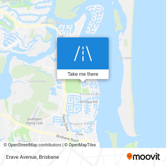 Erave Avenue map