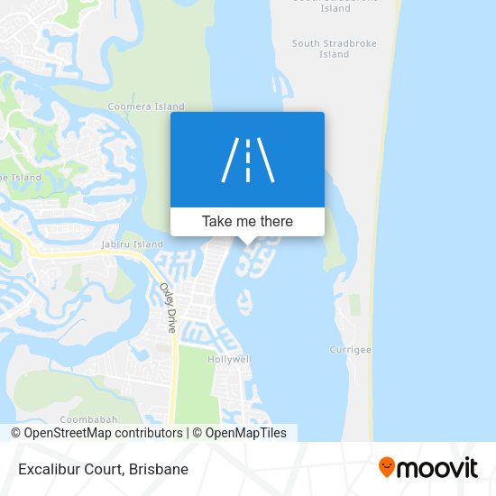 Excalibur Court map