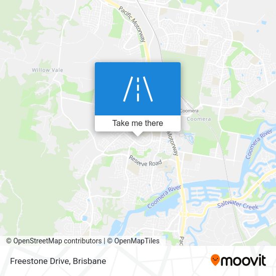 Freestone Drive map