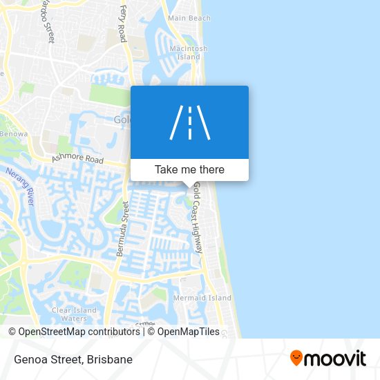 Genoa Street map