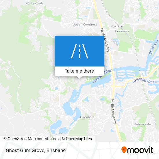 Ghost Gum Grove map