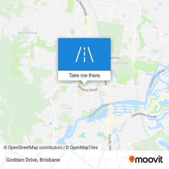 Godden Drive map