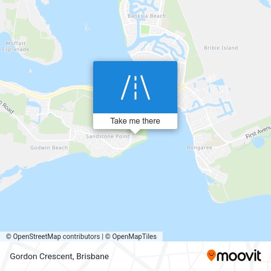 Gordon Crescent map