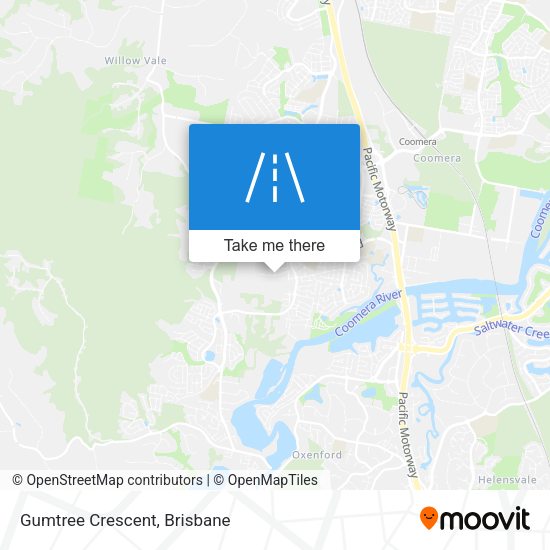 Gumtree Crescent map