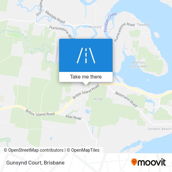 Gunsynd Court map