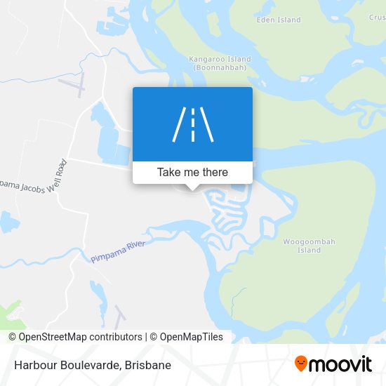 Harbour Boulevarde map